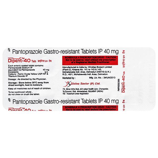 DIPENT 40 Tablet 10's