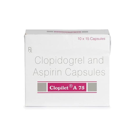 CLOPILET A 75 Capsule 15's
