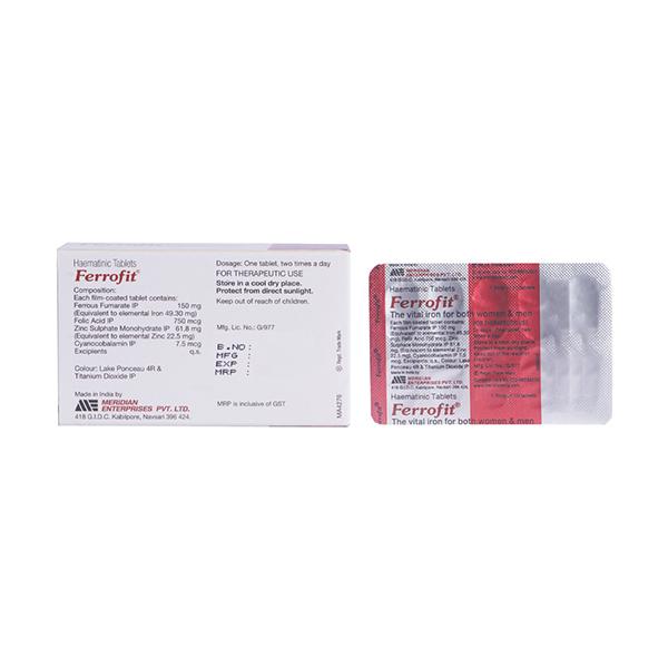 FERROFIT Tablet 10's