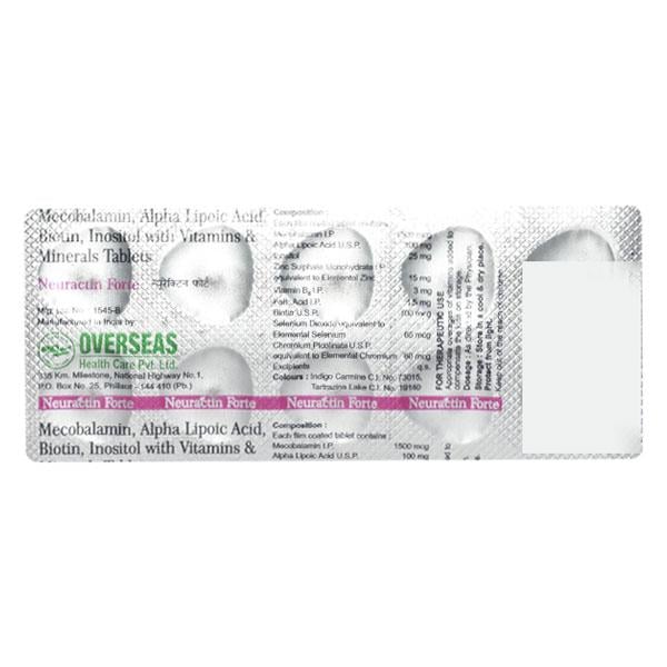 NEURACTIN FORTE Tablet 10's