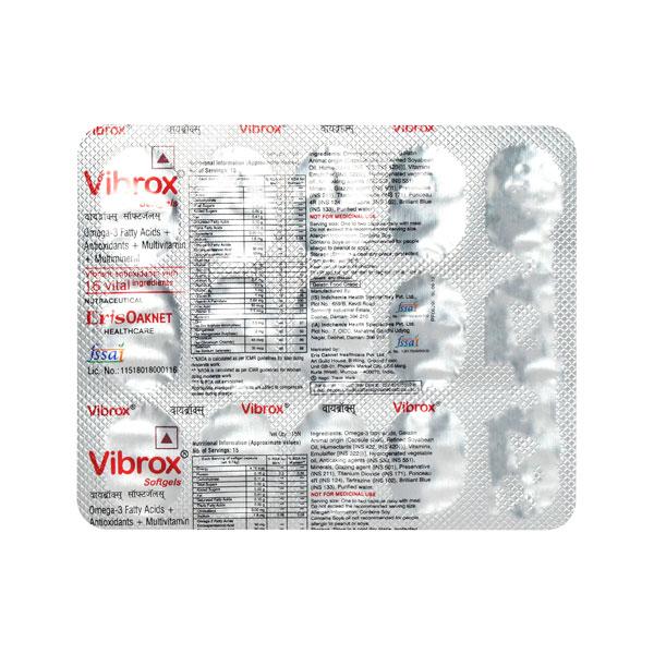 Vibrox Softgel Capsule 15'S