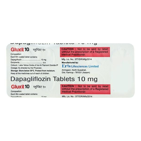 GLUXIT 10 Tablet 10's