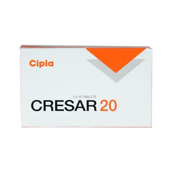 Cresar 20mg Tablet 15'S
