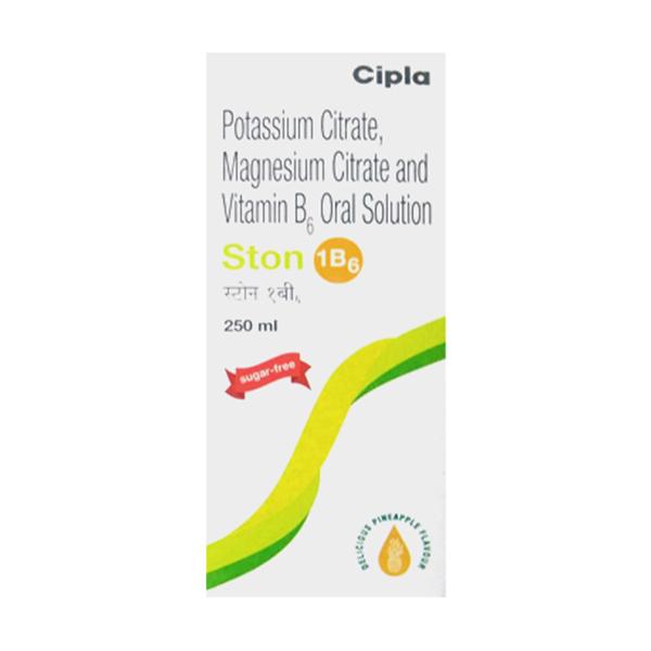 STON 1 B6 SUGAR FREE DELICIOUS PINEAPPLE FLAVOUR Oral Solution 250ml