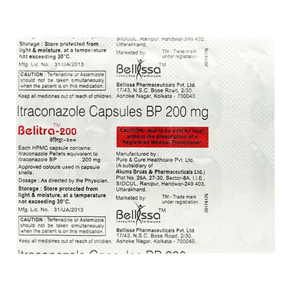 BELITRA 200 Capsule 10's