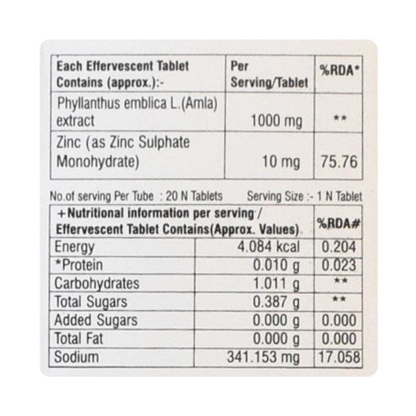 KLMC 1000 Effervescent Tablet 20's