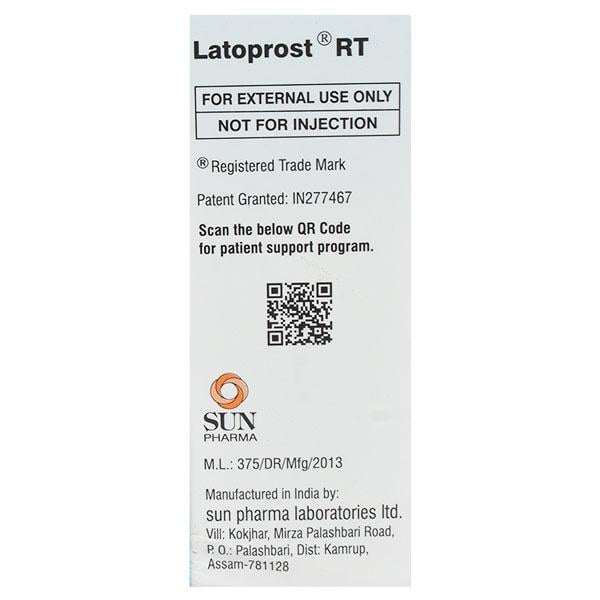 Latoprost RT Eye Drops 2.5ml