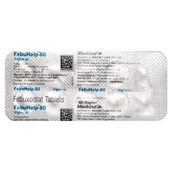 FEBUHELP 80 Tablet 10's