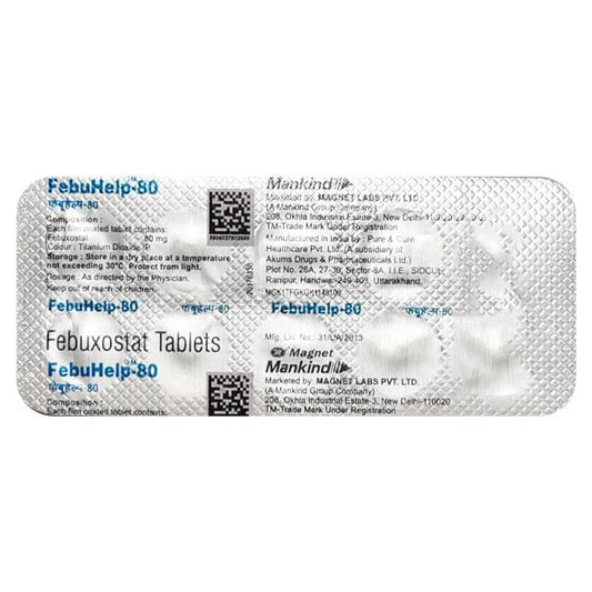 FEBUHELP 80 Tablet 10's