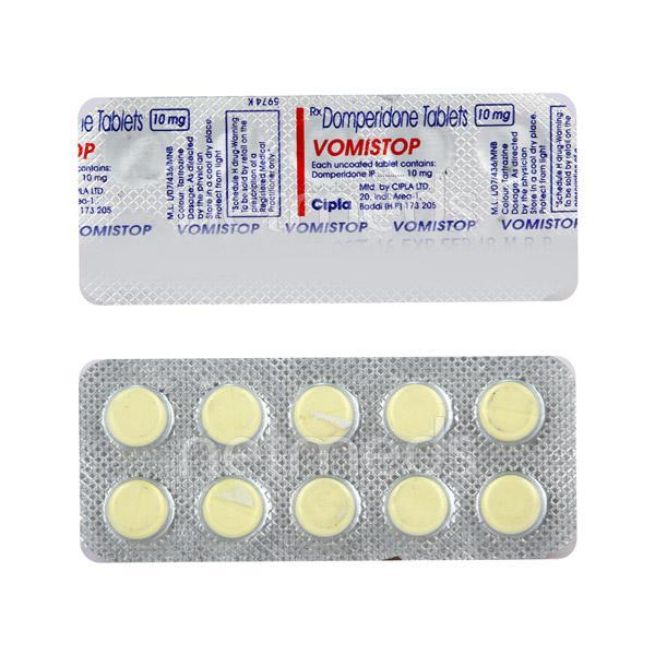 Vomistop 10mg Tablet 10'S