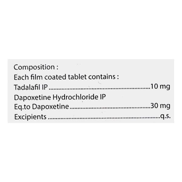 TADAZEST D Tablet 4's