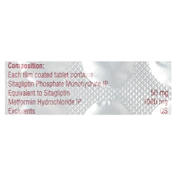 SITABITE M 50/1000 Tablet 15's
