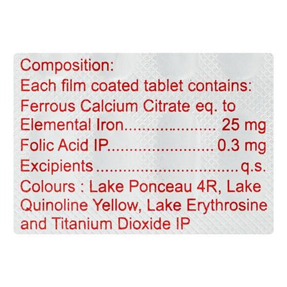 Raricap Tablet 40'S