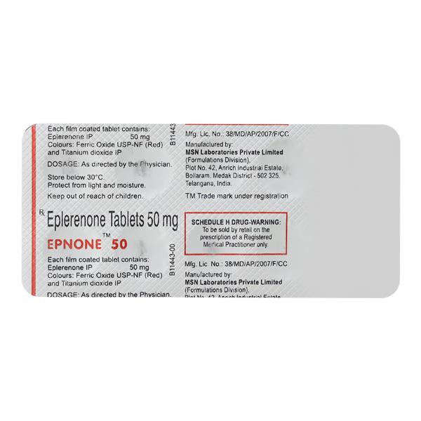 Epnone 50mg Tablet 10'S