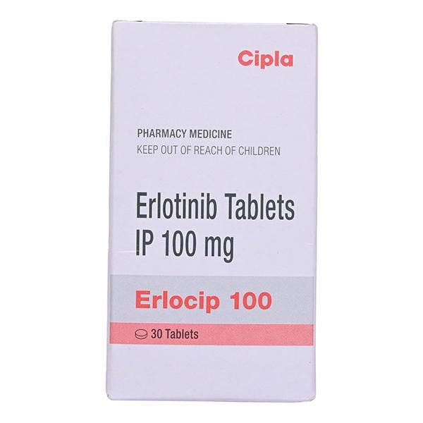 Erlocip 100mg Tablet 30'S