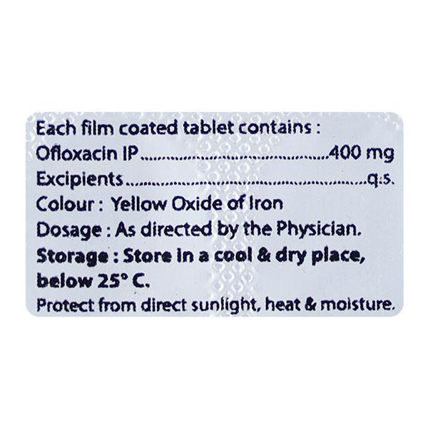OFLOTAG 400 mg Tablet 10's