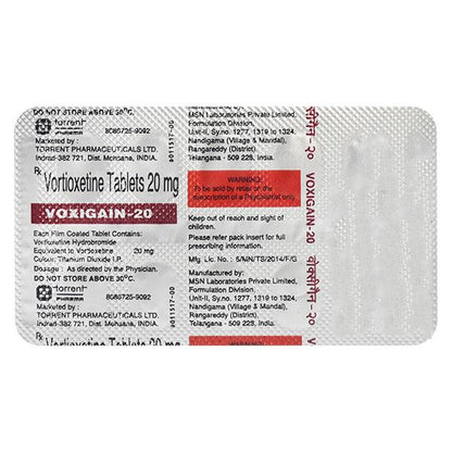 VOXIGAIN 20 Tablet 10's