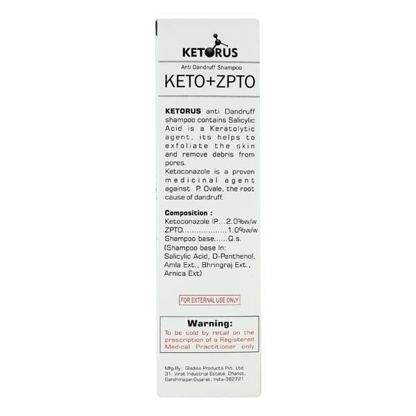 KETORUS ANTI DANDRUFF Shampoo 100ml