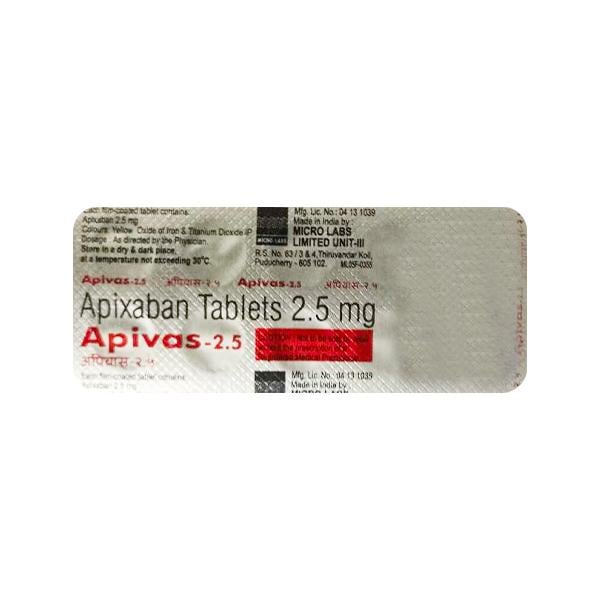 APIVAS 2.5 Tablet 10's