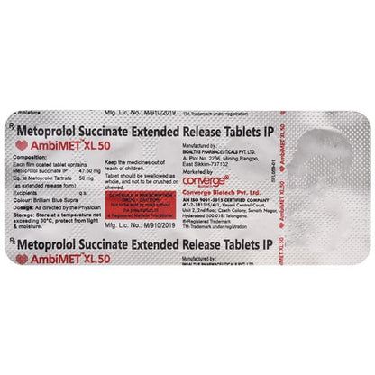 AMBIMET XL 50mg Tablet 10's