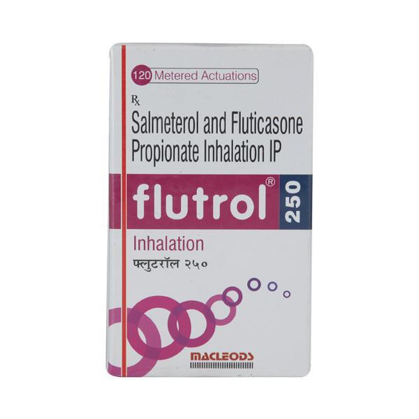 Flutrol 250 Inhaler 1's