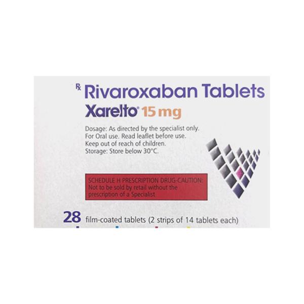 Xarelto 15mg Tablet 28'S