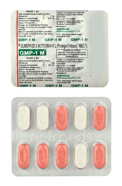 GMP 1 M Tablet 10'S