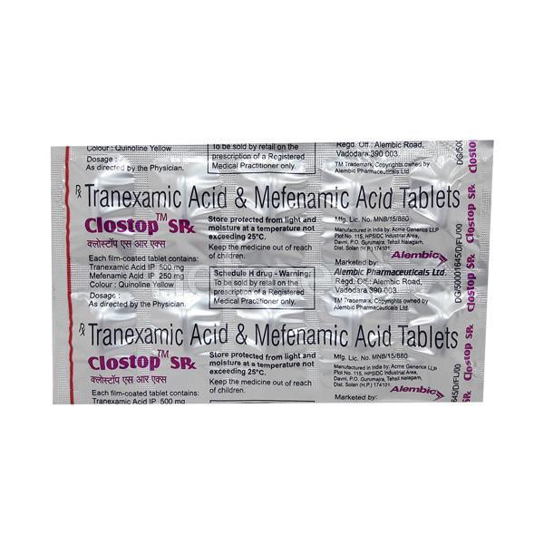 Clostop SR Tablet 10'S