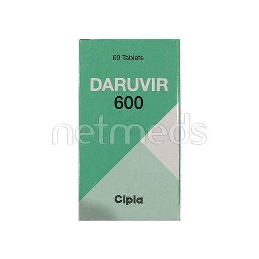 Daruvir 600mg Tablet 60'S