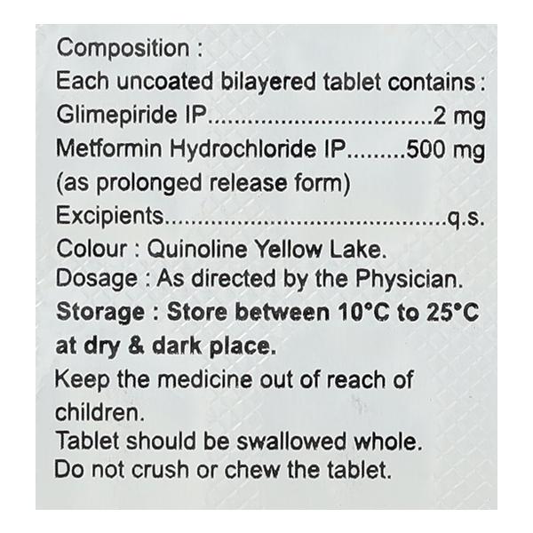 Glimisave M2 Tablet 15'S