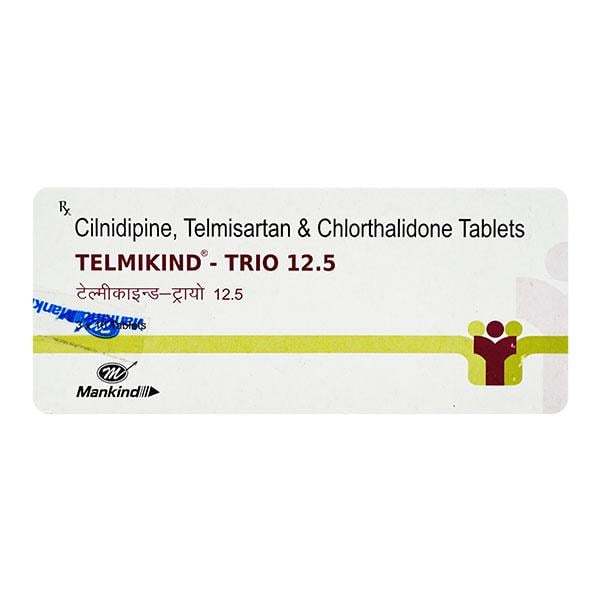 TELMIKIND TRIO 12.5 Tablet 10's