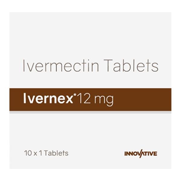IVERNEX 12mg Tablet 1's