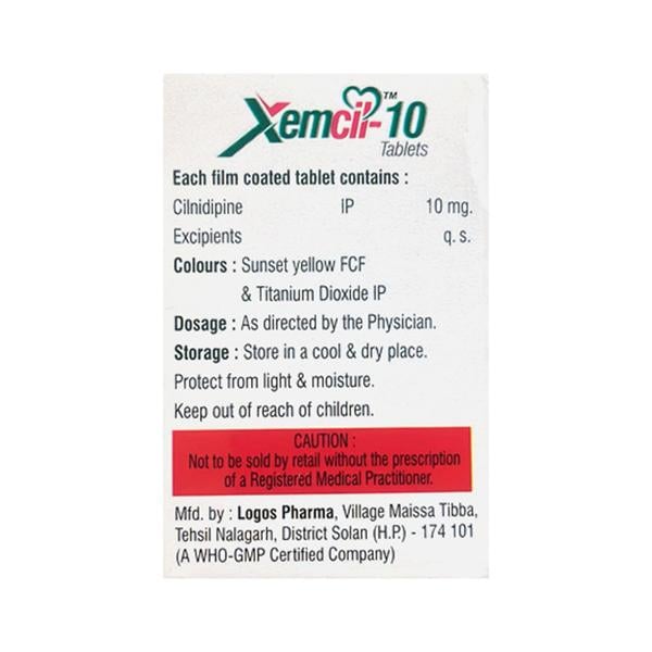 XEMCIL 10 Tablet 15's