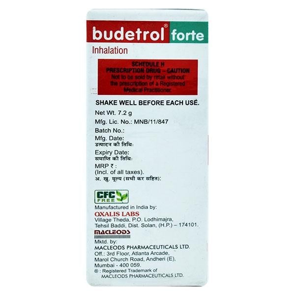 Budetrol Forte Inhaler 1'S