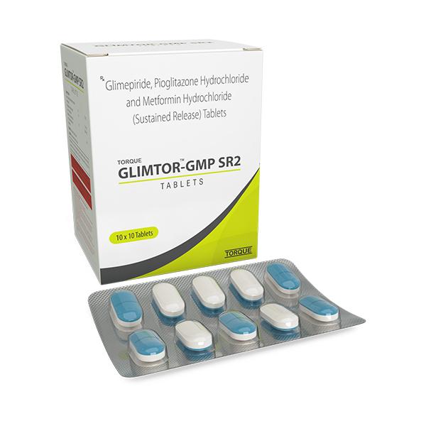 GLIMTOR GMP SR 2 Tablet 10's