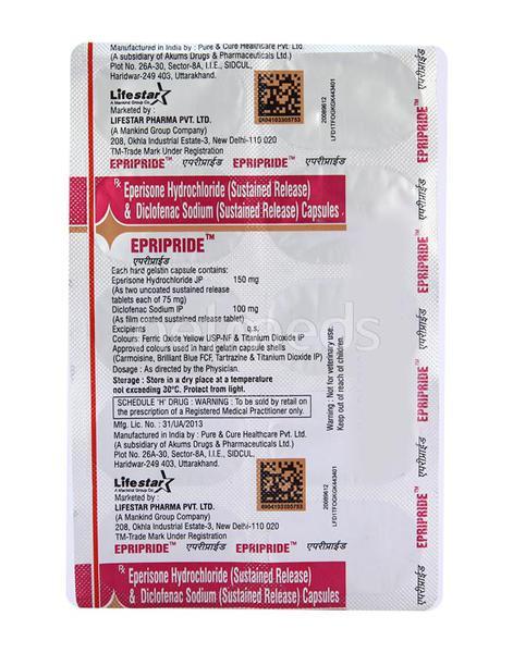 Epripride Capsule 10'S