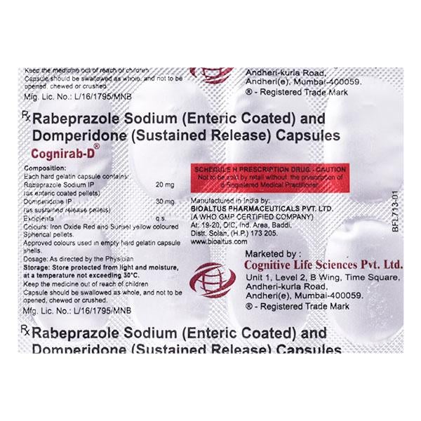 COGNIRAB D Capsule 10's