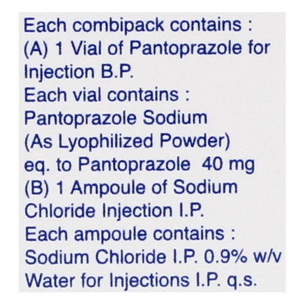 PANSPED IV 40mg Injection 1's