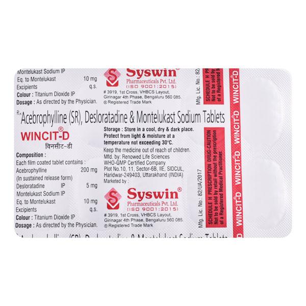 WINCIT D Tablet 10's