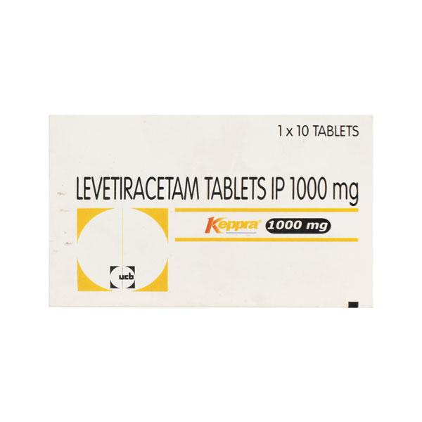 Keppra 1000mg Tablet 10'S