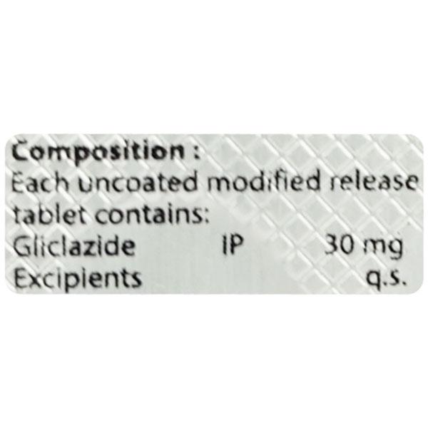 GLICLAVAC MR 30 Tablet 10's