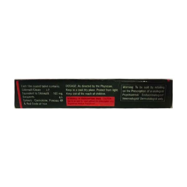 ZEAGRA 100mg Tablet 4's