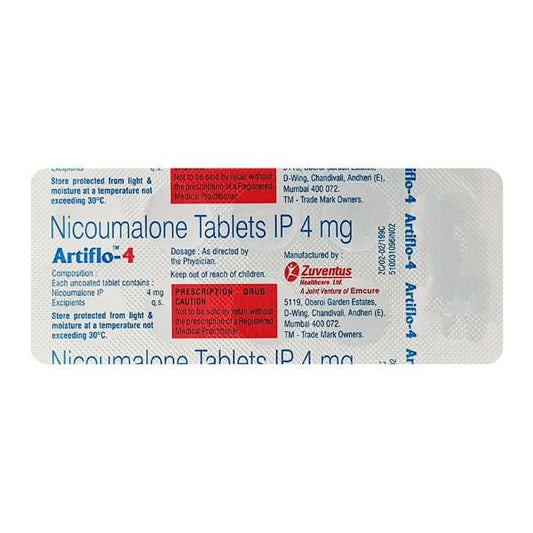 Artiflo 4mg Tablet 10'S