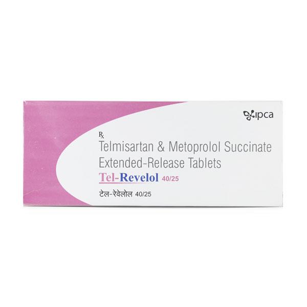 TEL Revelol 40/25mg Tablet 10'S