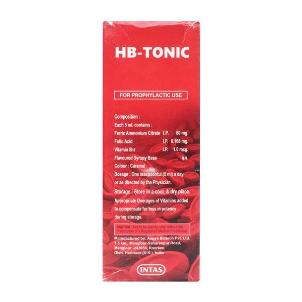 HB TONIC Apple Flavour Syrup 200ml