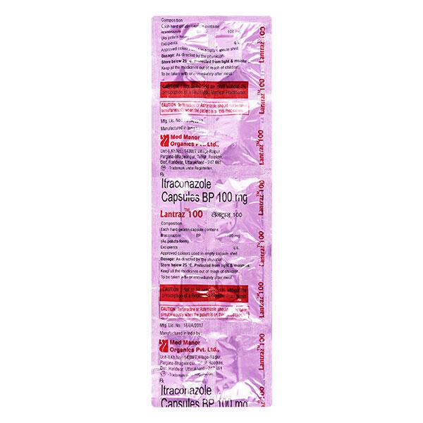Lantraz 100mg Capsule 10'S