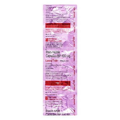 Lantraz 100mg Capsule 10'S