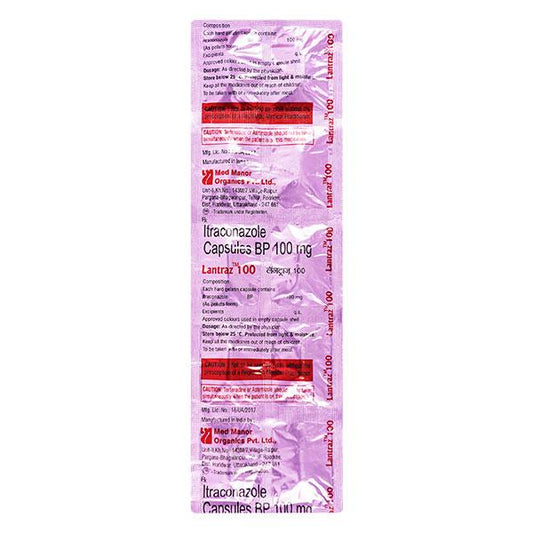 Lantraz 100mg Capsule 10'S