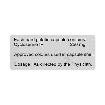 COXERIN 250MG CAPSULE 10'S