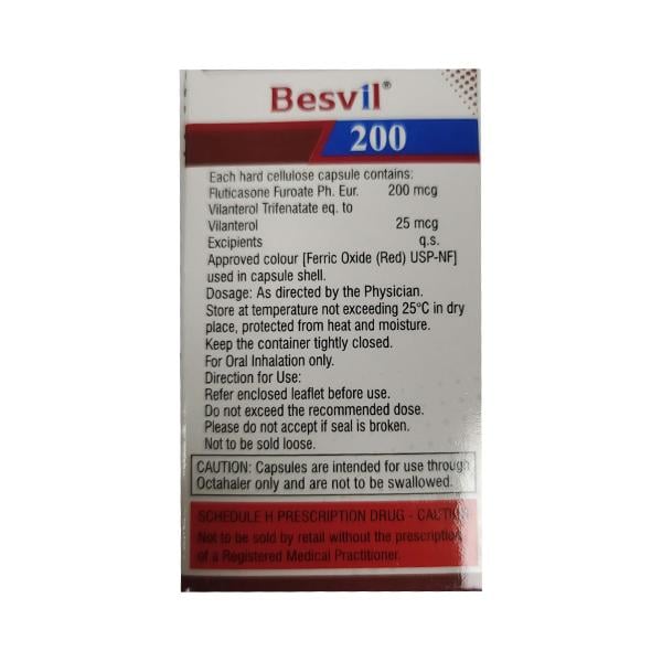 BESVIL 200 Octacaps 30's